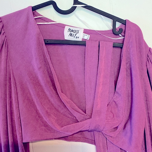 ADI LONG SLEEVE TOP PURPLE - Picture 2 of 8